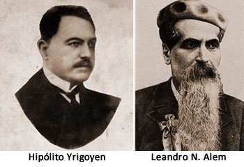 Hipólito Yrigoyen -  Lisandro de la Torre